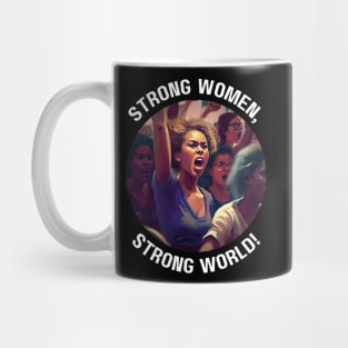 Strong women, strong world! Mug